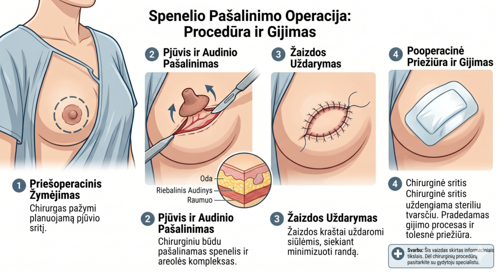 Chirurginė procedūra atliekama dėl estetinių ar medicininių priežasčių