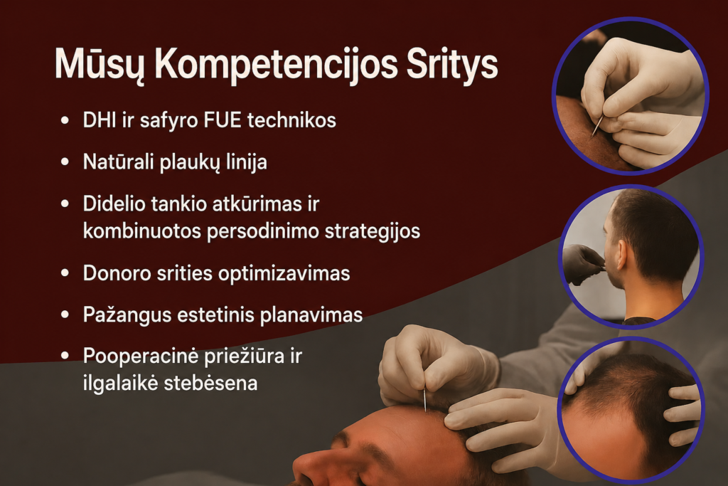 Cayra plaukų transplantacija