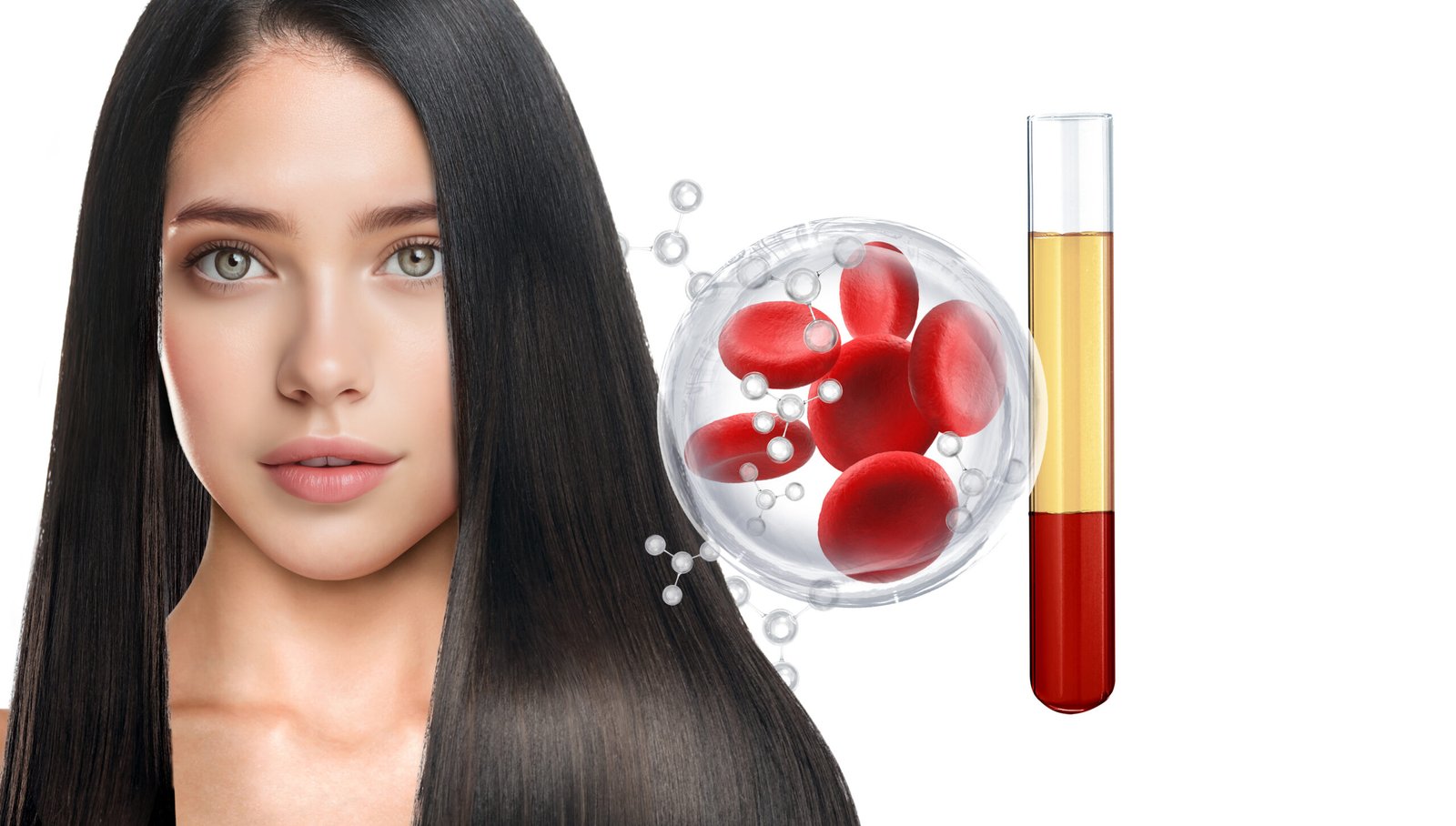 Paciento kraujo centrifugavimas steriliuose mėgintuvėliuose PRP procedūrai Cayra Clinic Stambule