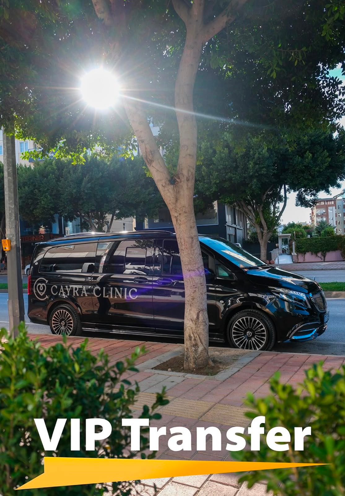 Privatus VIP transportas pacientų pervežimui oro uostas-viešbutis-klinika Turkijoje